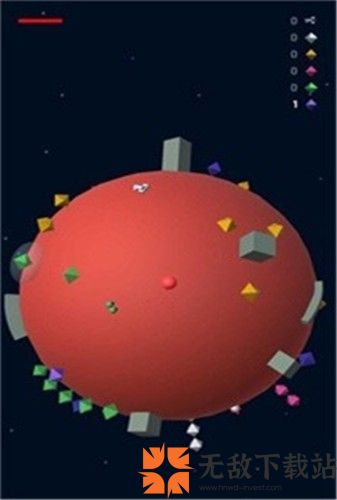 太空宝石3D游戏截图